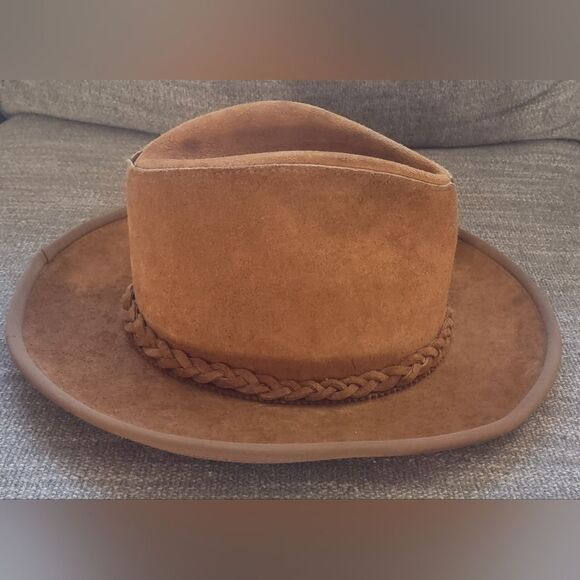 Henschel Skullys Leather Hat Medium - Picture 2 of 8